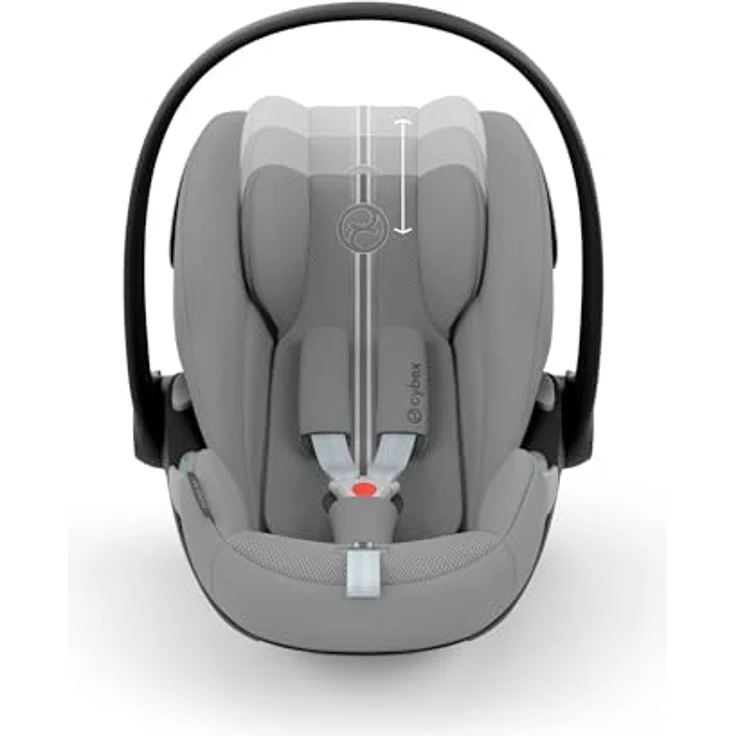 Cybex Cloud G3 i-Size Plus Babyschale, sicherer Transport für 0-13 kg, Stone Grey – Bild 6