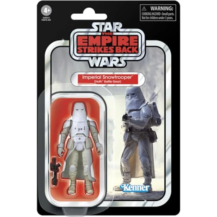 Star Wars The Vintage Collection Imperialer Schneetruppler (Hoth Ausrüstung), Action-Figur 9,5 cm mit Blaster und Kenner-Verpackung – Bild 3