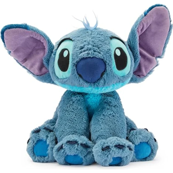 Disney Store Stitch Offizielles mittelgroßes Kuscheltier für Kinder, 38 cm, Kuscheltier mit Stickereien, Plüschoberfläche und beweglichen Schlappohren, geeignet ab 12 Monaten – Bild 2