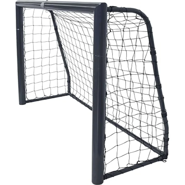 AXI Cristiano Fußballtor 180 x 120 cm in Anthrazit für den Garten | Fussball Tornetz aus Metall mit Bodenverankerung | Fußball Tor für Kinder & Erwachsene. – Bild 2
