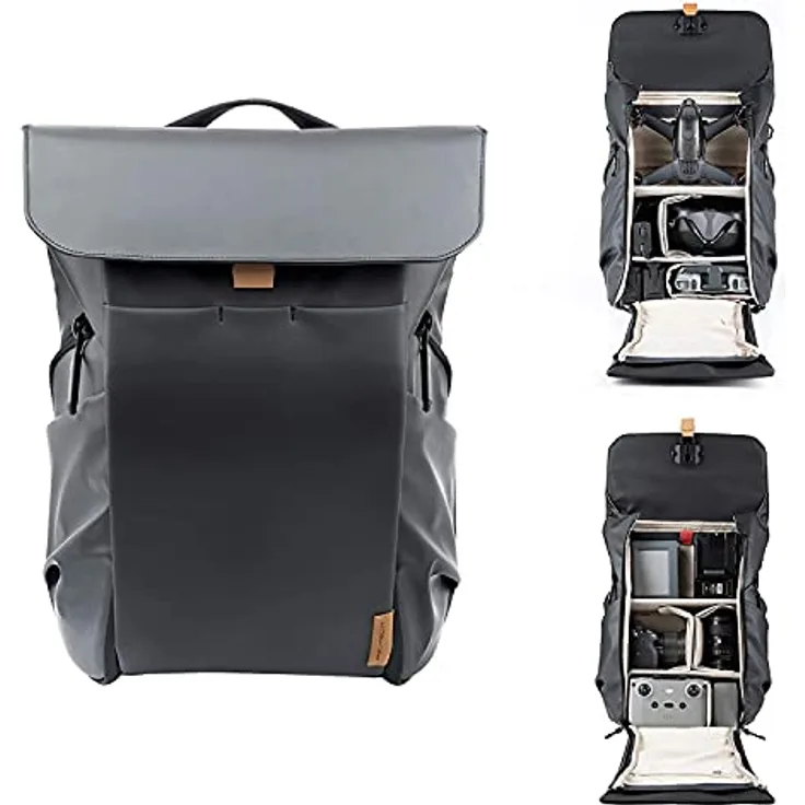 PGYTECH OneGo Rucksack 18L (Obsidian Black), P-CB-028