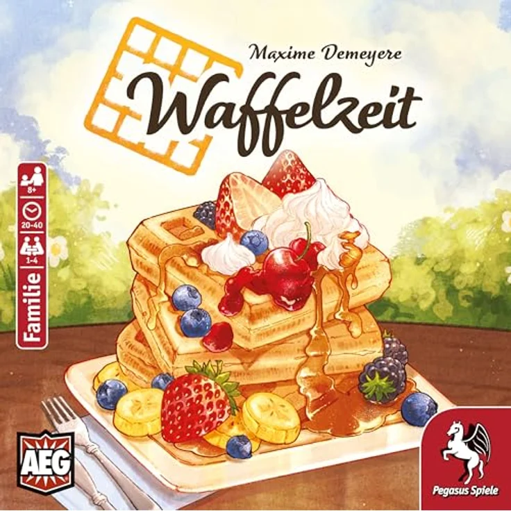 Pegasus Spiele 51128G Waffelzeit, Brettspiel für die ganze Familie in hoher Qualität – Bild 2