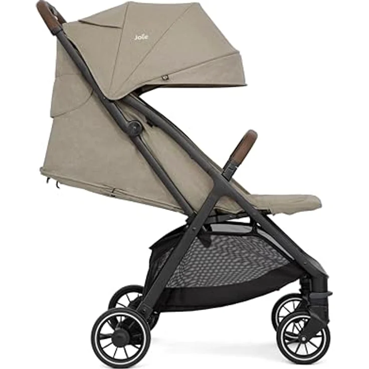 joie Reisebuggy & Sportwagen Pact Pro, 3-in-1 Kompaktbuggy bis 22 kg, nur 6,3 kg leicht, Liegeposition, inkl. Transporttasche, Adapter & Regenschutz - Oak – Bild 4