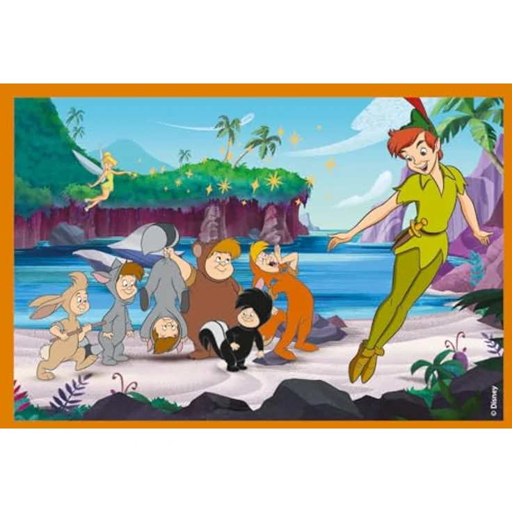Clementoni Disney Classics 6 Würfel Puzzle Kinder - Spielzeug für Kinder ab 3 Jahren, um Sensorik & Motorik zu fördern - Nachhaltige Umweltpuzzle 40657 – Bild 2