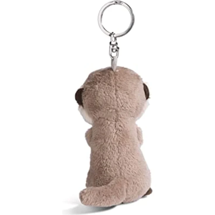 NICI Schlüsselanhänger Otter Oda, 10 cm, Plüsch, grün, aus der Forest Friends Kollektion, recycelte Materialien – Bild 2