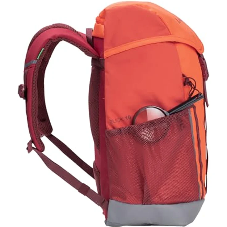 Vaude Puck 10 Kinderrucksack, 38 cm, aus 100% Polyester, orange, für den Kindergarten – Bild 4