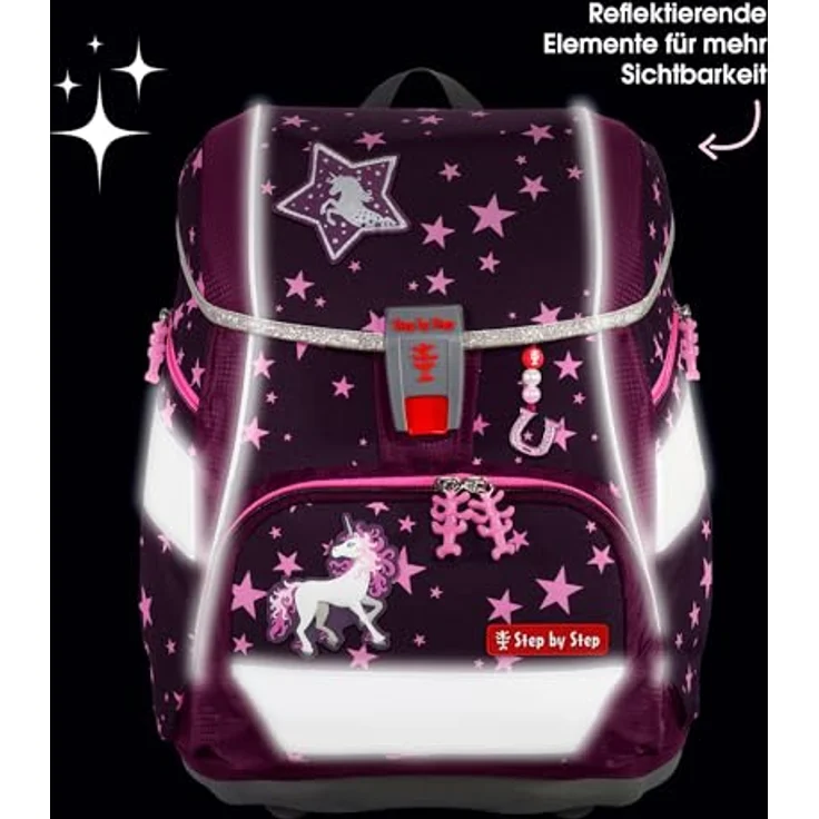 Step by Step 2in1 Plus Schulrucksack-Set 6tlg. unicorn – Bild 9