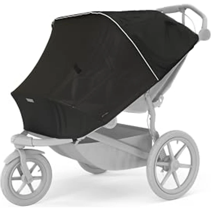Thule Urban Glide 3 Mesh Cover Doppelter Insektenschutz Black One-Size, Kinderwagen Insektenschutz - Passgenau für bestmöglichen Schutz – Bild 2