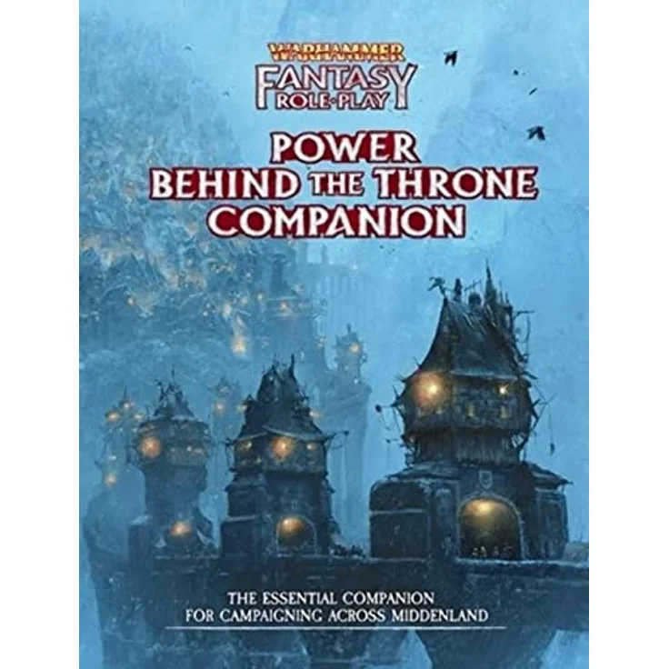 CUBICLE 7 WFRP Power Behind the Throne Companion, Brettspiel für Warhammer Fantasy Roleplay – Bild 1