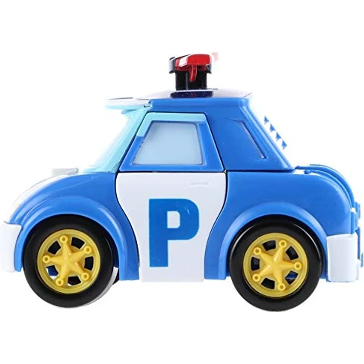 Silverlit ROBOCAR POLI 54209, Verwandelbare Figur Poli, Roboter oder Auto, 10 cm, blau, ab 3 Jahren – Bild 4