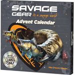 Savage Gear Advent Calendar 2025, Angler-Adventskalender mit 24 limitierten Ködern für Hecht, Barsch und Zander