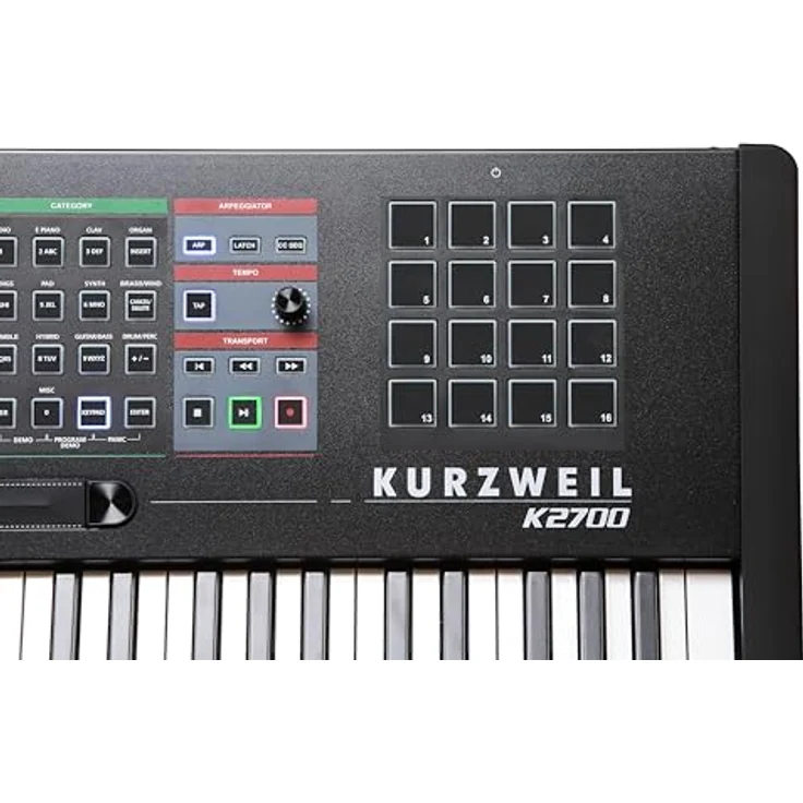 Kurzweil K2700 Synthesizer Workstation, V.A.S.T Synthese, 256 Stimmen, 88 Tasten mit Hammermechanik und Aftertouch – Bild 7