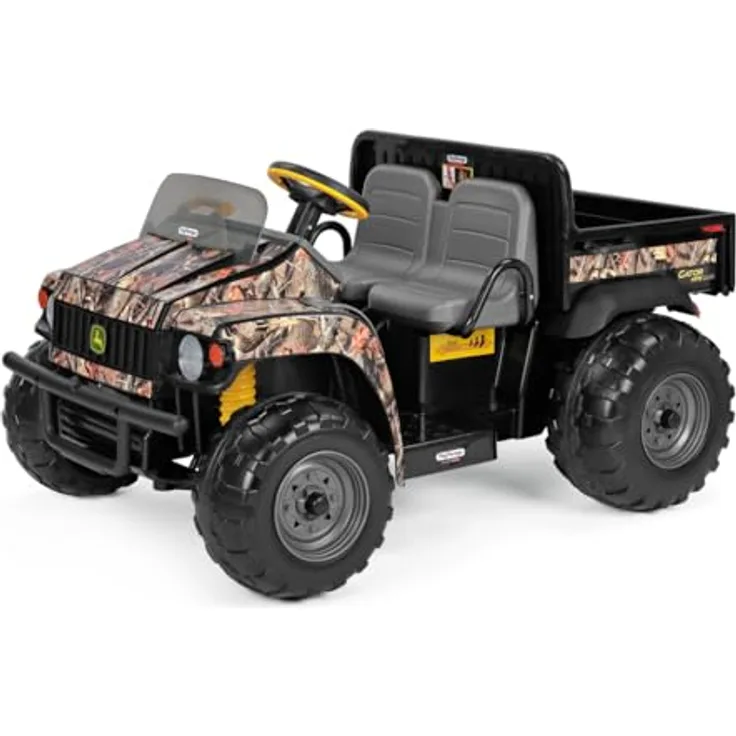 Peg Perego JD Gator HPX CAMO, Kinderelektroauto Offroad ab 3 Jahren