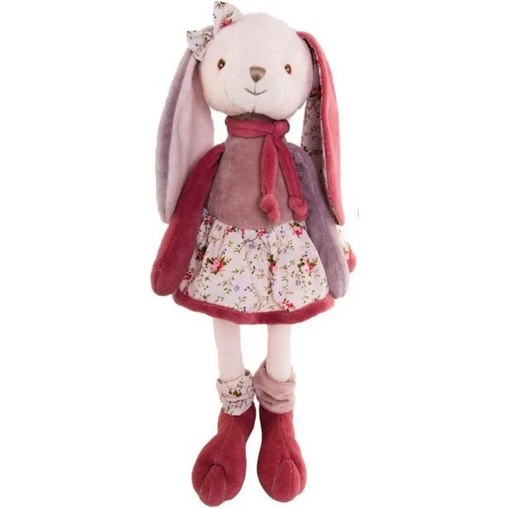Bukowski Kuscheltier Hase Bibi geblümt 25 cm Plüschtier