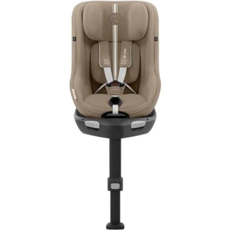 Cybex Sirona Gi Plus i-Size, Reboard Kindersitz mit 360° Drehung und Luftzirkulation, Modell 2025, Almond Beige – Bild 2