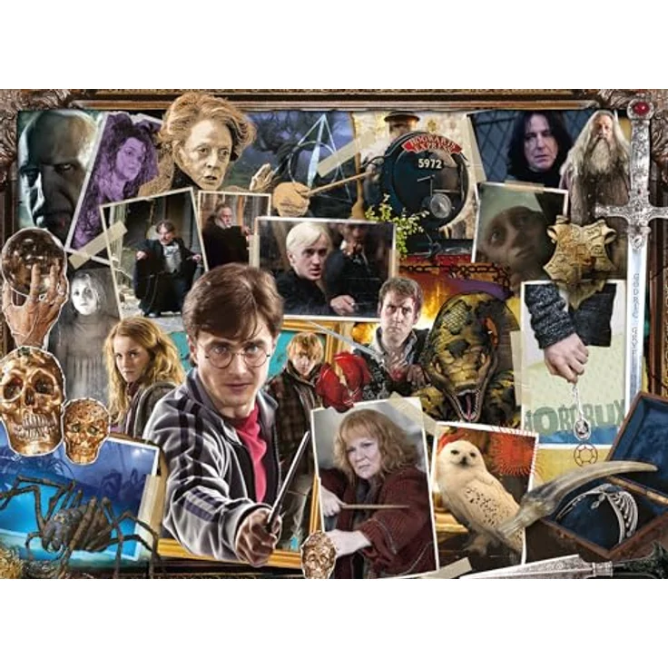 Ravensburger Puzzle Die Welt von Harry Potter - 2x500 Teile Puzzle mit handgefertigten Stanzmessern, reflexfreiem Bild und knickstabilen Teilen, geeignet ab 12 Jahren – Bild 3