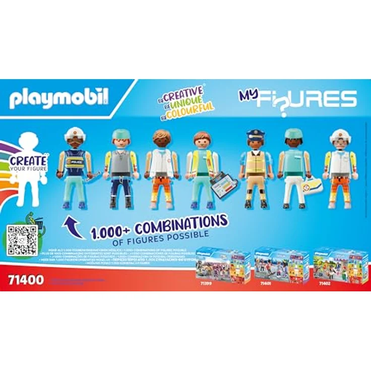 Playmobil® Konstruktions-Spielset City Action, Rescue (71400), My Figures, (59 St) – Bild 8