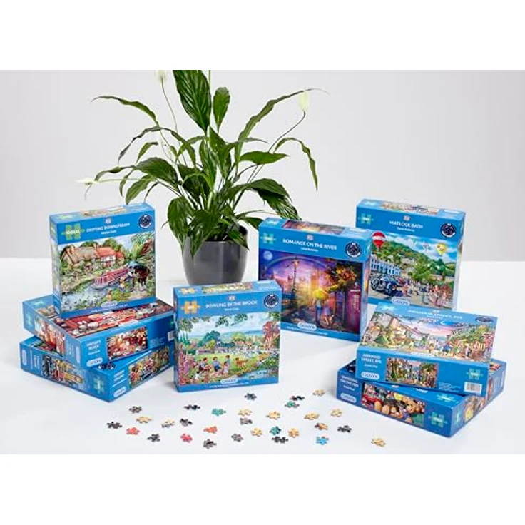 Gibsons 1000 Teile Puzzle, hohe Qualität, 49 x 68 cm, fast neu, 100% recyclingfähig – Bild 3