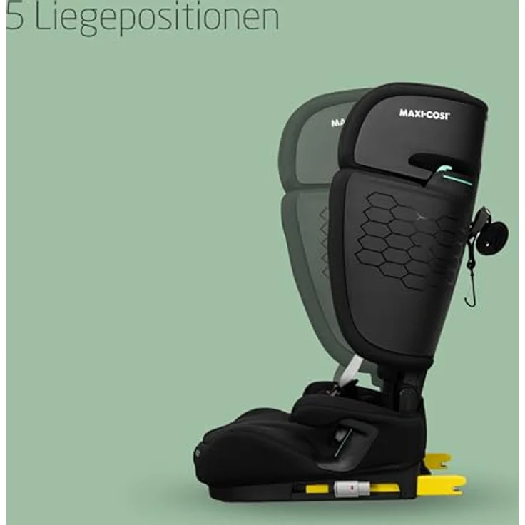 Maxi-Cosi Nomad XL Plus, klappbarer Kindersitz für 15 Monate bis 12 Jahre, ECE R129/i-Size, mit 5 Liegepositionen und G-Cell Seitenaufprallschutz – Bild 4