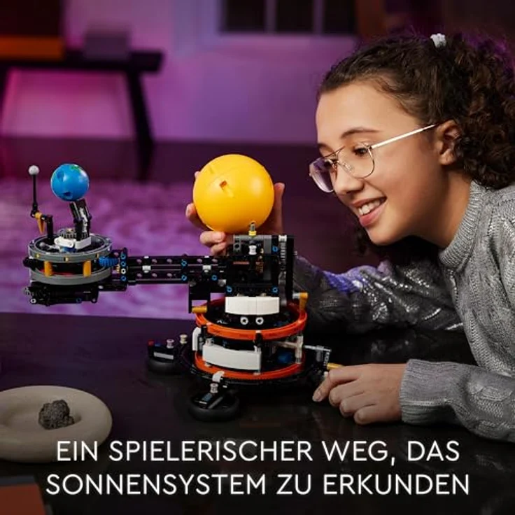 LEGO® Konstruktionsspielsteine Sonne Erde Mond Modell (42179), LEGO® Technic, (526 St), Made in Europe - Preisvergleich – Bild 3