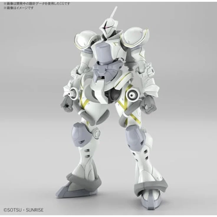BANDAI SPIRITS Xavier's Gyan Hakuji-Packs Modellbausatz, 1/144 Mobile Suit Gundam GQuuuuuuuX, mit Hakuji-Speer und Schild, kein Kleber erforderlich – Bild 3
