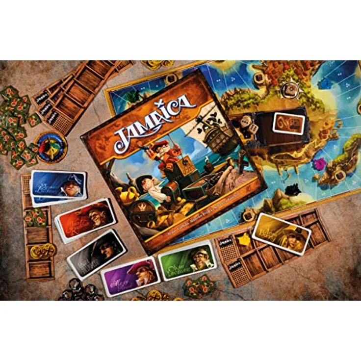 Asmodée Jamaica, Brettspiel über Piraten und Schmuggler im 17. Jahrhundert – Bild 12