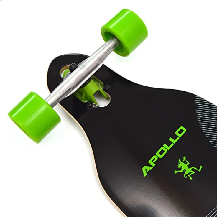 Apollo Longboard SUVA Flex III Special Edition Komplettboard mit High Speed ABEC Kugellagern inkl. Skate T-Tool, Drop Through Freeride Skaten Cruiser Boards – Bild 3