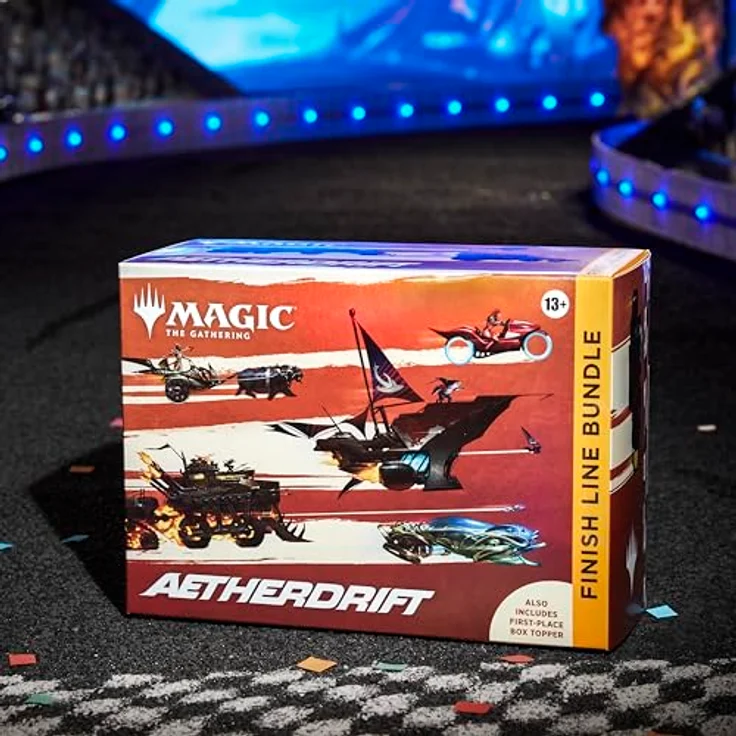 Wizards of the Coast Magic: The Gathering Aetherdrift Finish Line Bundle - Englisch, Bundle mit Erster-Platz-Box-Topper und Foilkarten – Bild 2