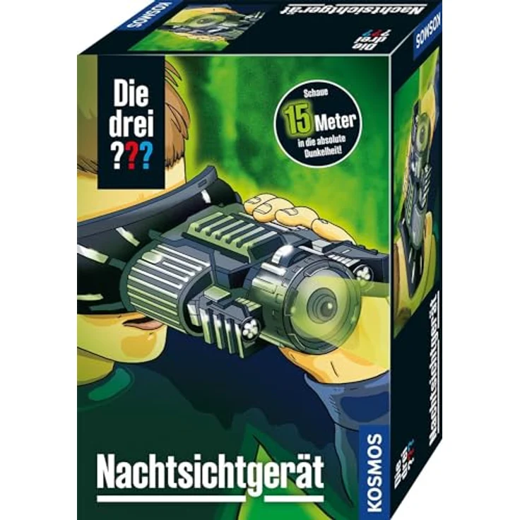 Kosmos Die drei??? - Nachtsichtgerät mit Infrarottechnik, Sichtweite 15 Meter, für Detektivspiele ab 8 Jahren – Bild 1