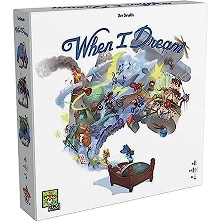 Repos Production When I Dream (f), Brettspiel für 2-4 Spieler, Traumspiel für Kinder ab 8 Jahren – Bild 1