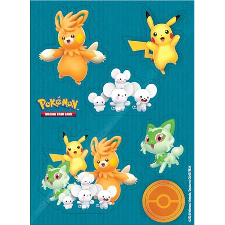 Pokémon-Sammelkartenspiel: Paldea-Abenteuerkoffer (7 holografische Promokarten & 6 Boosterpacks) – Bild 4