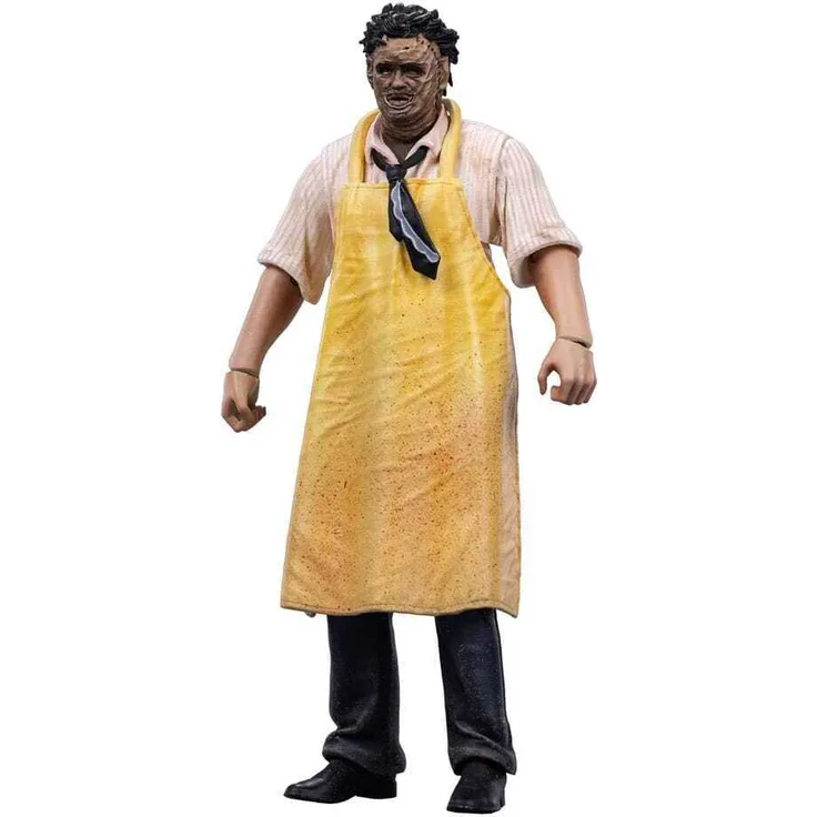 Hiya Toys Texas Chainsaw Massacre (1974) Exquisite Mini Actionfigur 1/18 LeatherFace - Killing Mask Standard Version, 11 cm, detailreiche Sammelfigur mit Zubehör