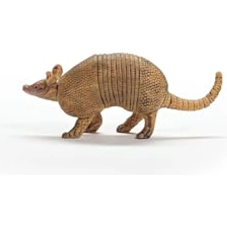 Schleich Gürteltier Figur Wild Life, ca. 7,6 x 2 x 3 cm, knöcherne Panzerbildung, lat. Name: Dasypoda – Bild 3