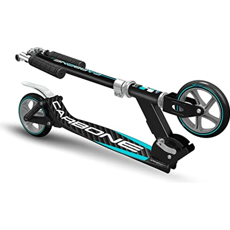 STAMP JK525145, Kinder Kickbike-Roller mit höhenverstellbarem Lenker, doppelter Federung und 145 mm Rädern, Unisex bis 100 kg – Bild 3