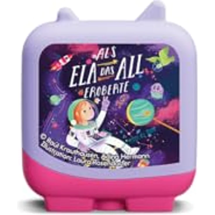 tonies Hörspielfigur "Als Ela das All eroberte", inspirierendes Hörspiel über Träume und Freundschaft, ideal für Kinder – Bild 2