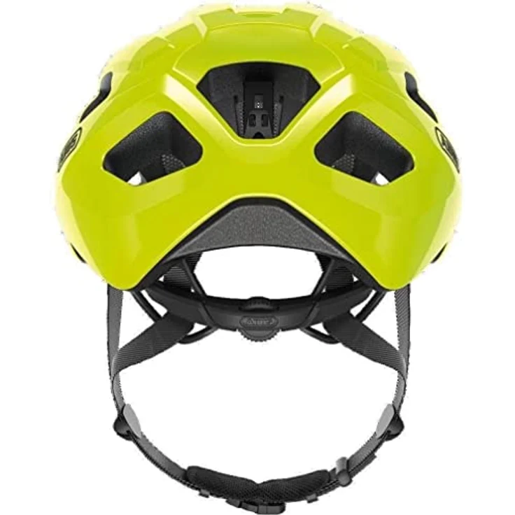 ABUS Unisex Fahrradhelm, Gelb (Signal Yellow), L (58-62 cm​) – Bild 2