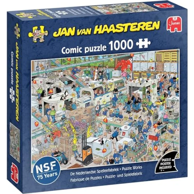 Jan van Haasteren Puzzle 1000 Teile, hochwertige Jumbo-Qualität – Bild 1
