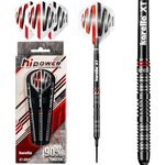 Karella HiPower 90% Tungsten Softdart, 18g, für elektronische Dartscheibe, 2BA Gewinde, 3 Dartpfeile mit Kunststoffspitze, Dartautomat, Wolfram, Profidart mit Flight und Shaft