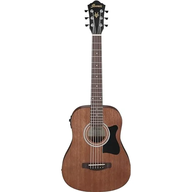 Ibanez V44MINIE-OPN elektro-akustische 3/4 Gitarre, Mahagoni, Dreadnought, eingebautes Mikrofon, matte Oberfläche