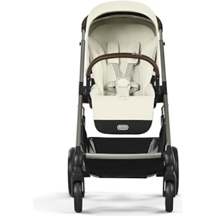 Cybex Kinder-Buggy Balios S Lux Kinderwagen - Kollektion 2025, mit ergonomischer Liegeposition, verbesserte Allrad-Federung, XXL Sonnenverdeck - Blau – Bild 4
