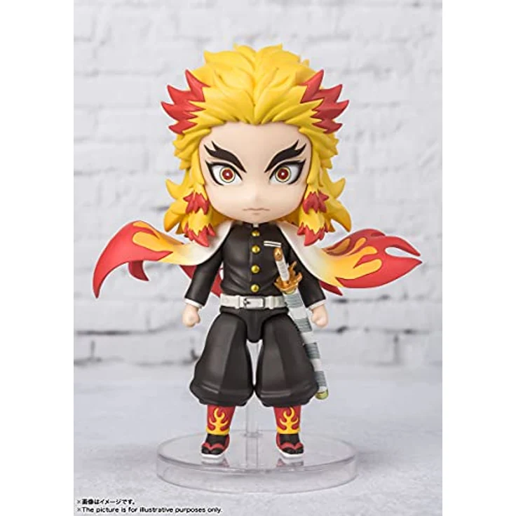 Bandai Tamashii Nations Demon Slayer Mini Kyojuro Rengoku Figuarts Figuarts 9 cm – Bild 3