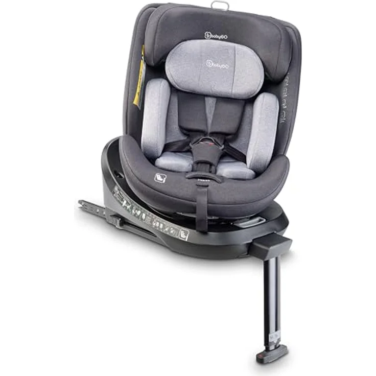 BabyGo Autokindersitz Move 360 I Size, 360-Grad-Rotation, Full Side Protection, für Körpergröße von 40-150 cm – Bild 5