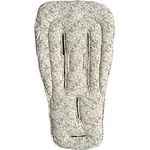 Kaiser 65377 Jersey Kinderwageneinlage Sommer, 80 x 38 cm, atmungsaktive Baumwolle, geeignet für 6-36 Monate, forrest cream