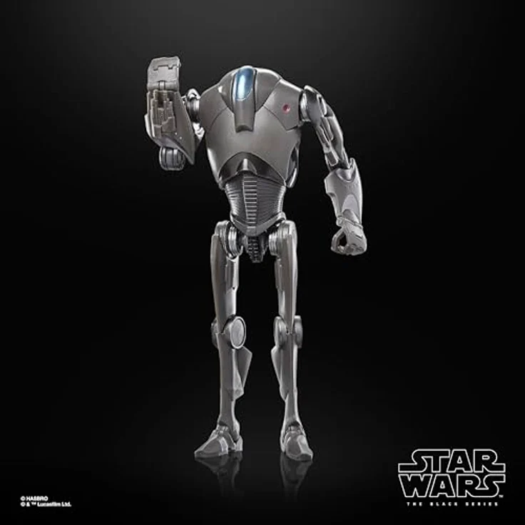 Star Wars The Black Series Super-Kampfdroide, Action-Figur 15 cm, Angriff der Klonkrieger mit Premium-Design und beweglichen Gelenken – Bild 5
