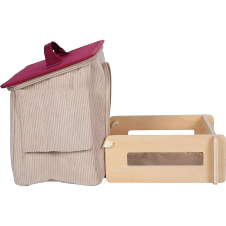 Small Foot Kuscheltier Spielset Pferd mit Stall und Zubehör, Plüschpferd, mehrfarbig, inkl. Taschenstall und modularer Zaun – Bild 7