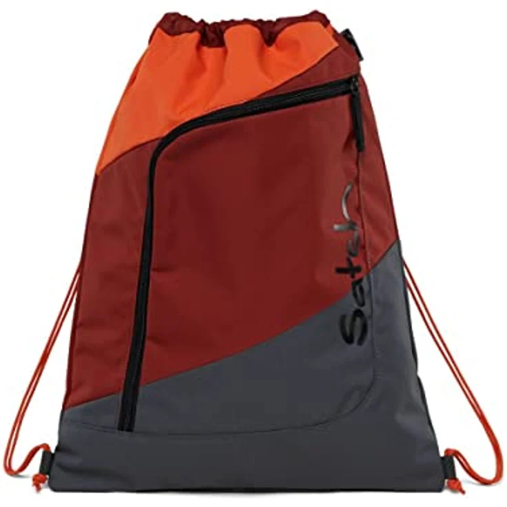 Satch Schulrucksack Pack Now or Never, 3tlg Set inkl. Schlamperbox und Sportbeutel, ergonomisch, schwarz – Bild 9