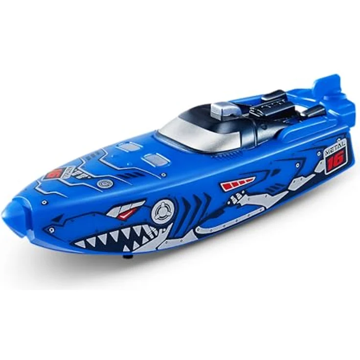 ZURU Robo Alive Robo Boats, Tiger Shark & Robo Shark Boat, Wasseraktivierte Spielzeugboote, 2 Pack, für Action und Wasserspaß – Bild 4
