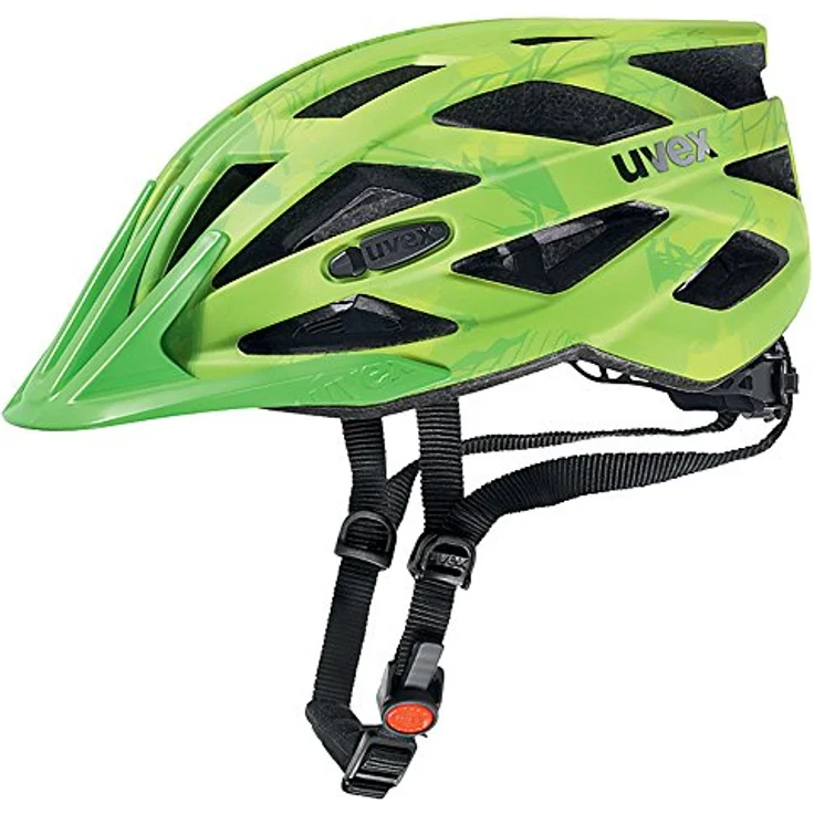 Uvex Fahrradhelm I-VO CC, grün (Green-Lemon Mat), leicht und schlagfest – Bild 3