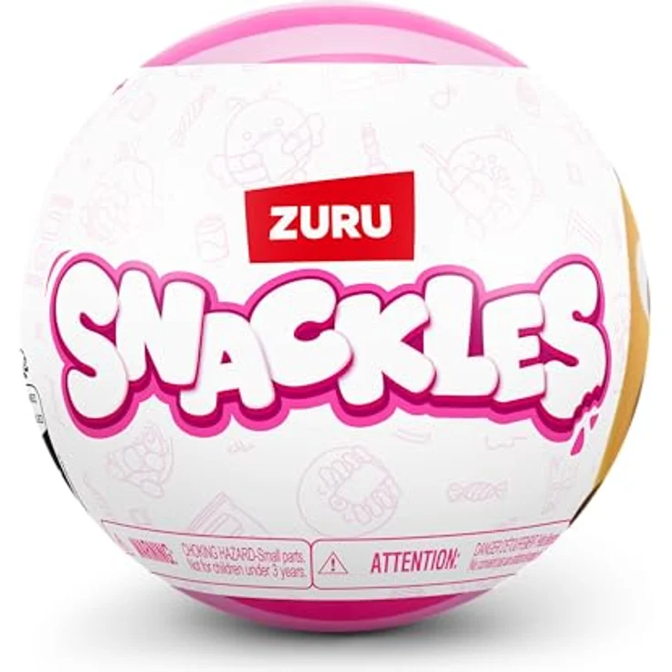 Snackles Plüschspielzeug Serie 3 von ZURU, 13 cm großes Kuscheltier mit Snackmarken-Accessoire, superweicher Plüsch – Bild 2