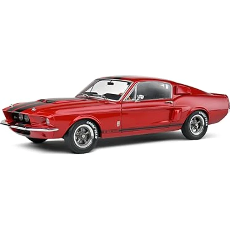 Solido Shelby GT500, 1:18 Modellfahrzeug aus Die-cast mit Fensterkarton und stabilem Kunststoffsockel – Bild 1